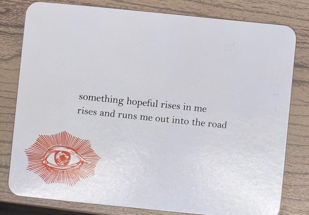 The Spirit is Moving, and I With&nbsp;It